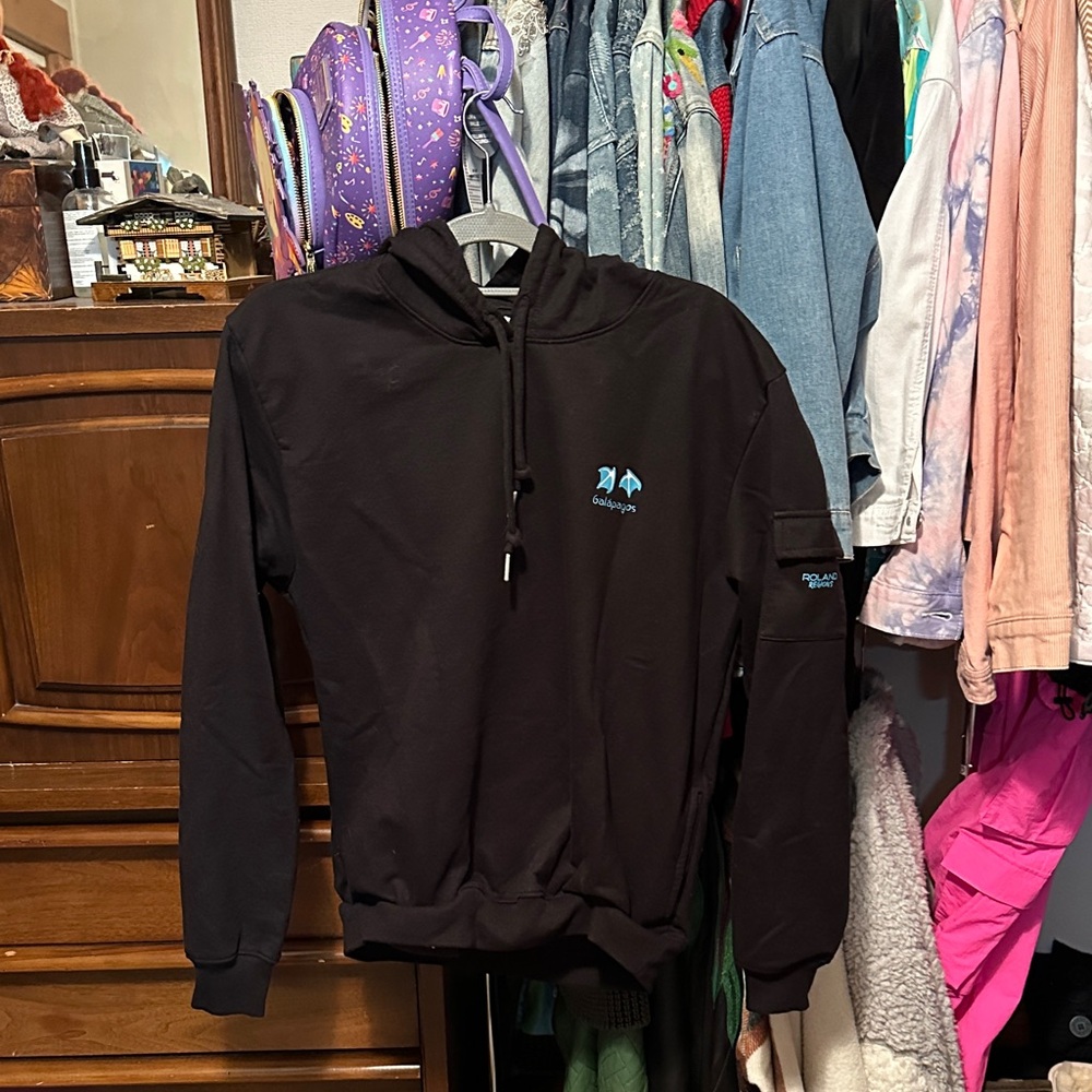 Galapagos blue footed booby hoodie